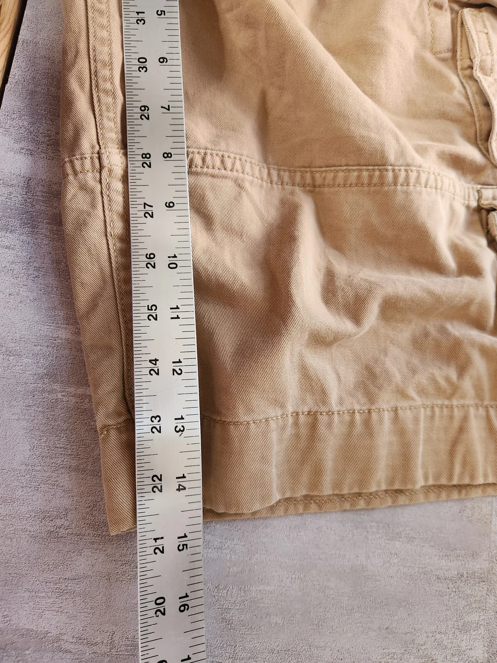 Roundtree & Yorke Tan Cargo Shorts